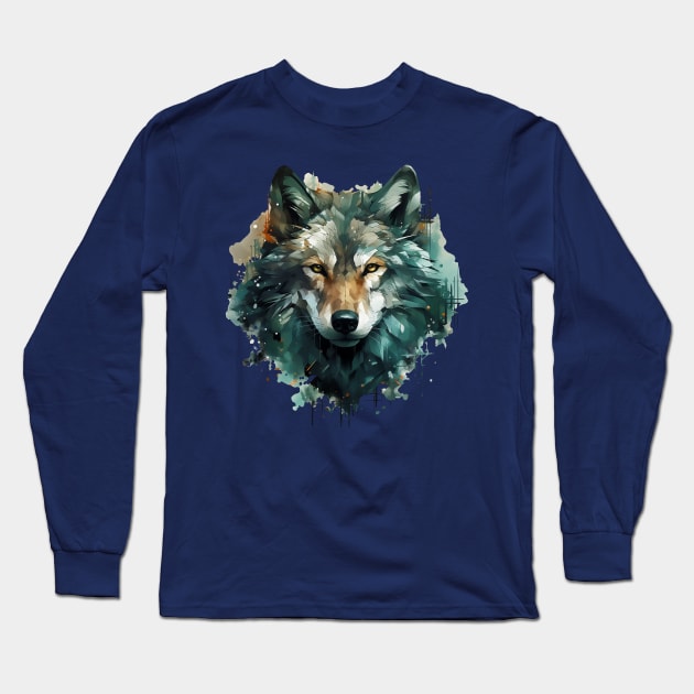 Wolf Pack Long Sleeve T-Shirt by DavidLoblaw